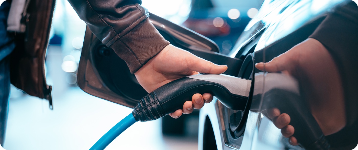 Carregamento de um veículo elétrico